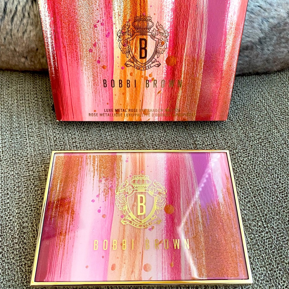 Bobbi Brown Luxe Metal Rose Shadow Palette